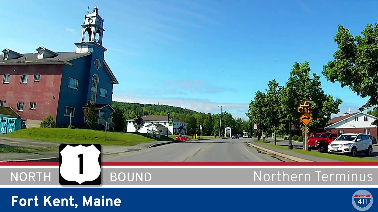 U.S. Highway 1: Fort Kent, Maine - North Terminus |  Drive America's Highways 🚙