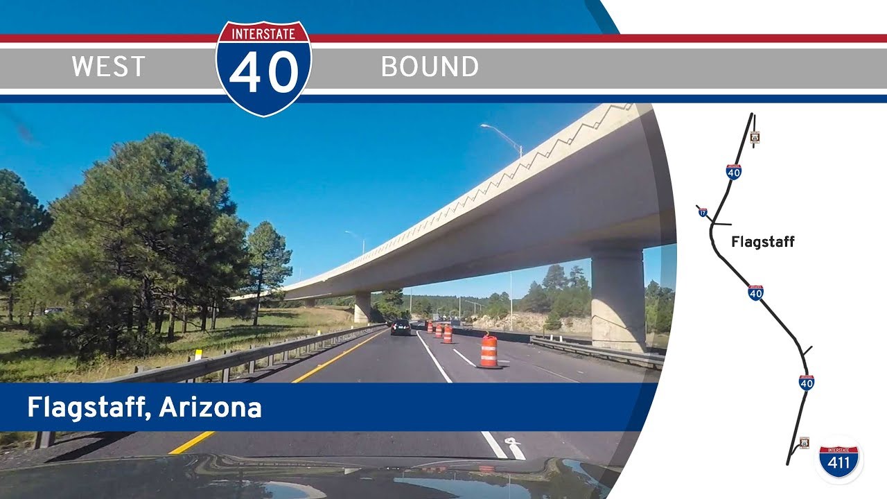 Interstate 40 - Flagstaff - Arizona |  Drive America