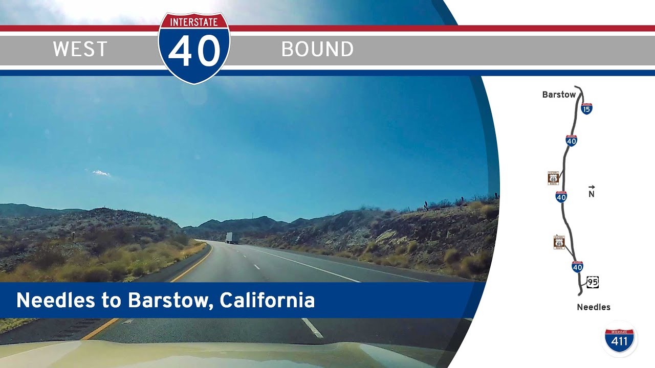 Interstate 40 - Needles to Barstow - California |  Drive America