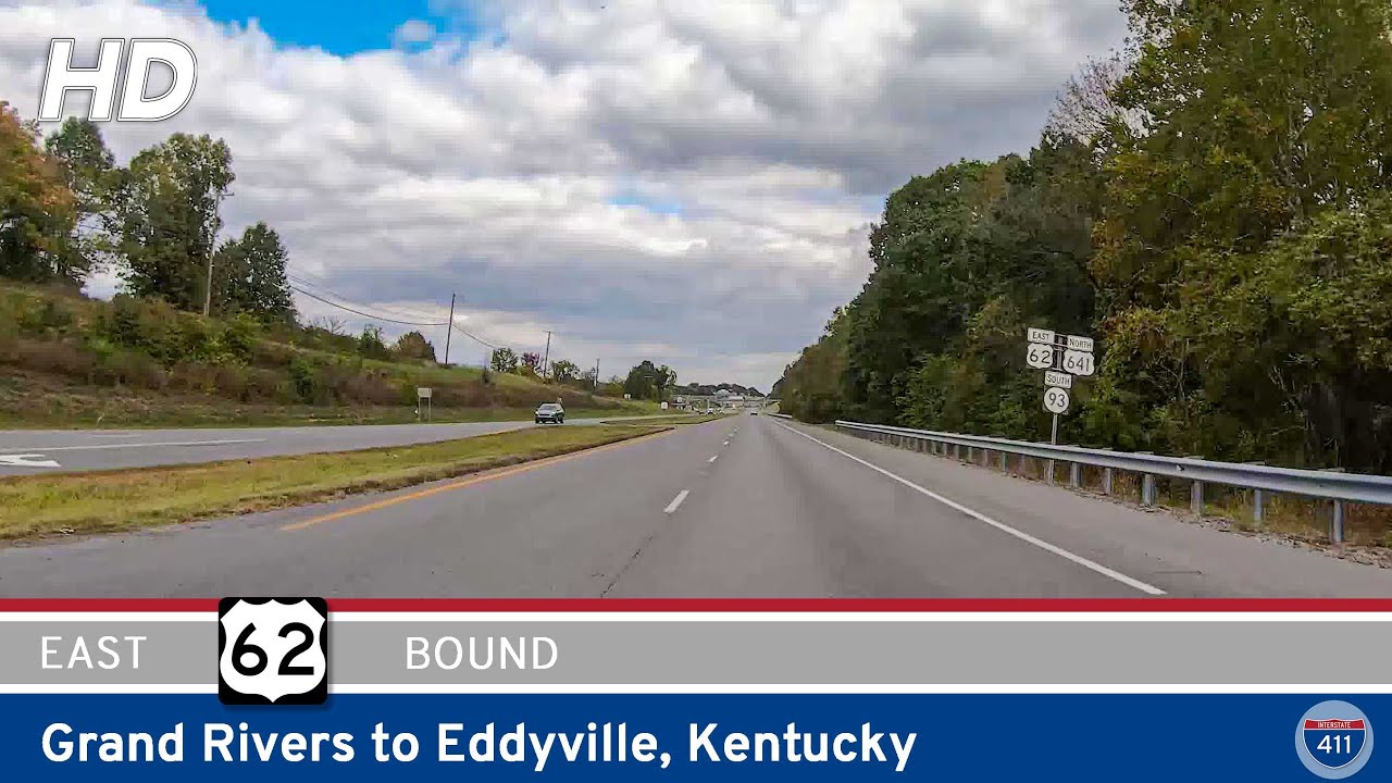U.S. Route 62: Grand Rivers to Eddyville - Kentucky | Drive America's Highways 🚙