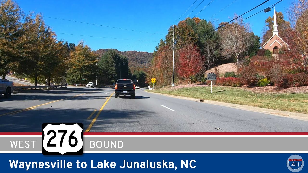 U.S. Route 276: Waynesville to Lake Junaluska - North Carolina | Drive America's Highways 🚙