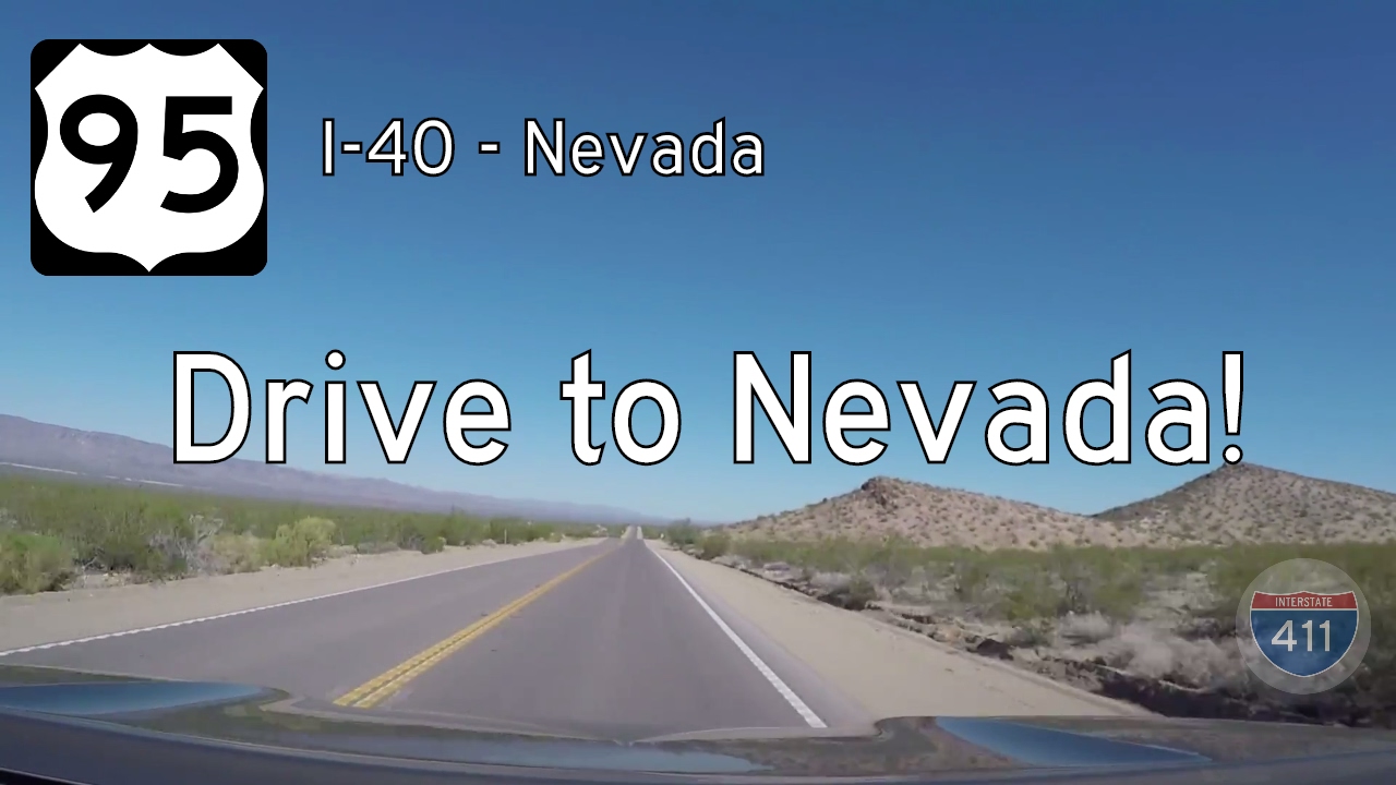 US Highway 95 - Interstate 40 - Nevada State Line - California | Drive America