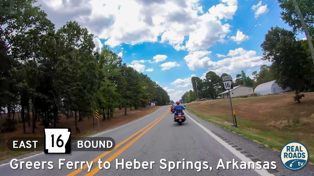 Arkansas Highway 16: Greers Ferry to Heber Springs | Real Roads, Real Drives