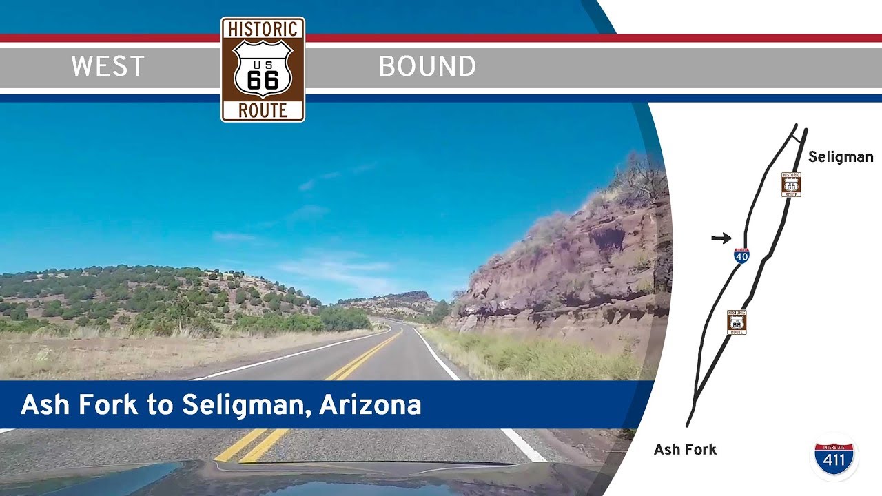 Historic Route 66 - Ash Fork to Seligman - Arizona |  Drive America