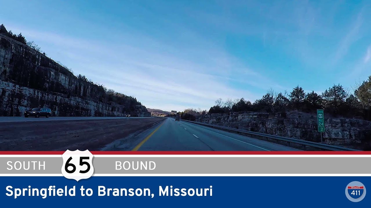 US Highway 65 - Springfield to Branson - Missouri |  Drive America