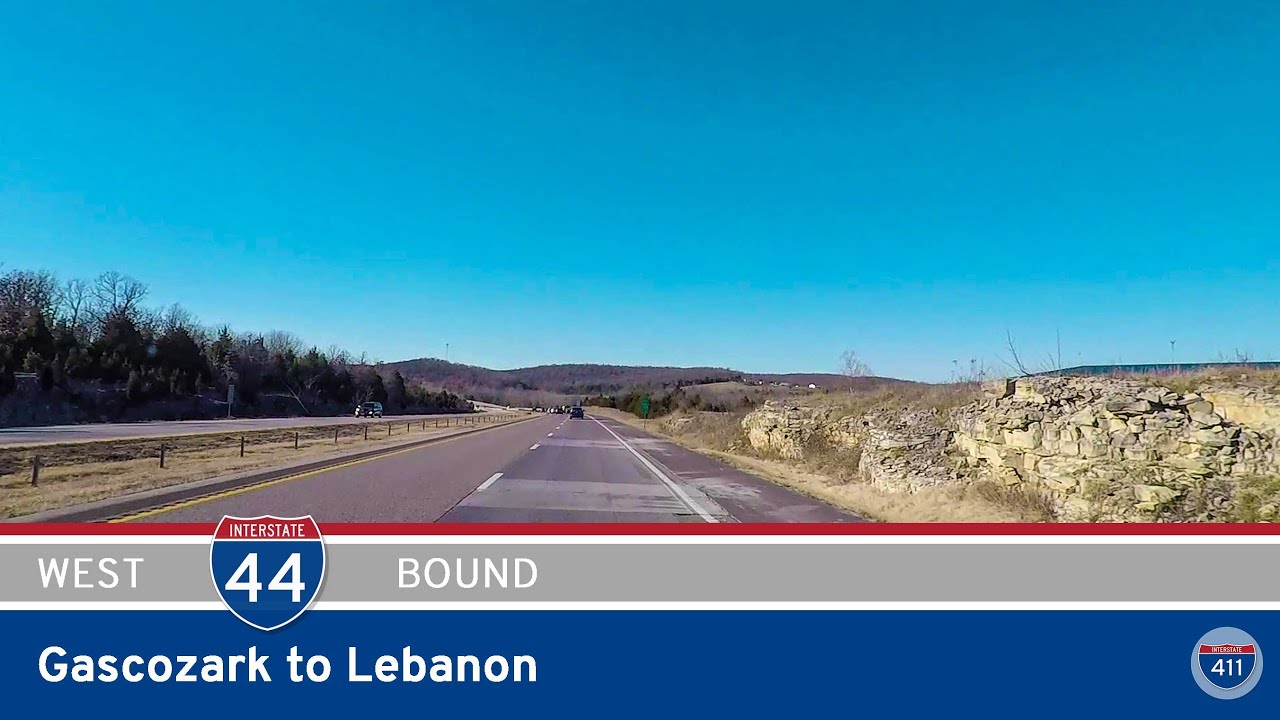Interstate 44 - Gascozark to Lebanon - Missouri |  Drive America