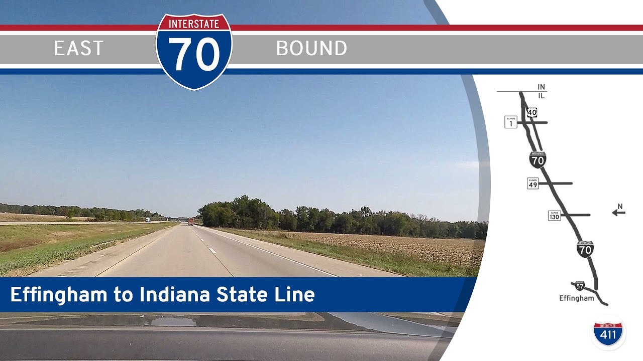 Interstate 70 - Effingham, Illinois to Indiana |  Drive America
