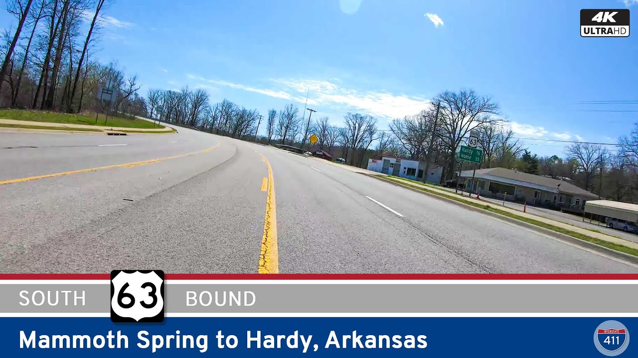 U.S. Route 63: Mammoth Spring to Hardy - Arkansas | Real Roads, Real Drives [Repost]