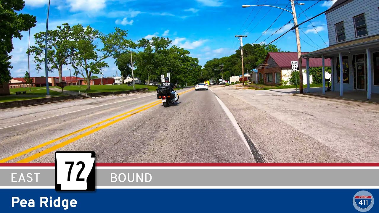 Arkansas Highway 72: Pea Ridge  |  Drive America