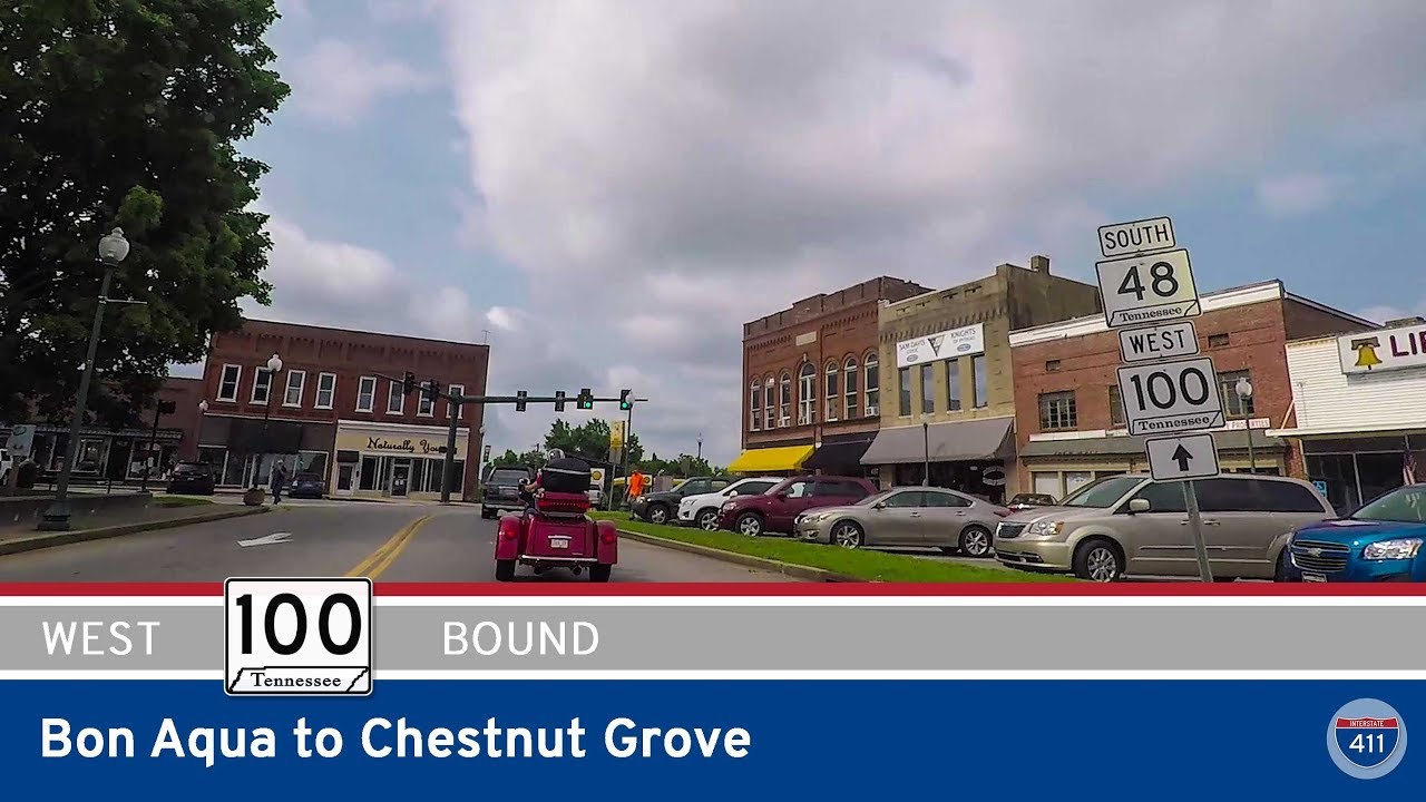 Tennessee Highway 100 - Bon Aqua to Chestnut Grove |  Drive America