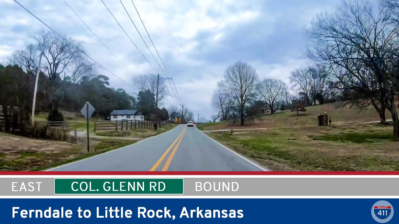Colonel Glenn Road: Ferndale to Little Rock - Arkansas | Drive America