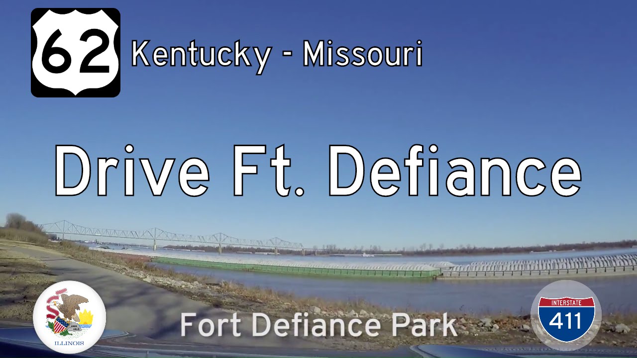 US Highway 62 - Fort Defiance - Illinois | Drive America's Highways 🚙