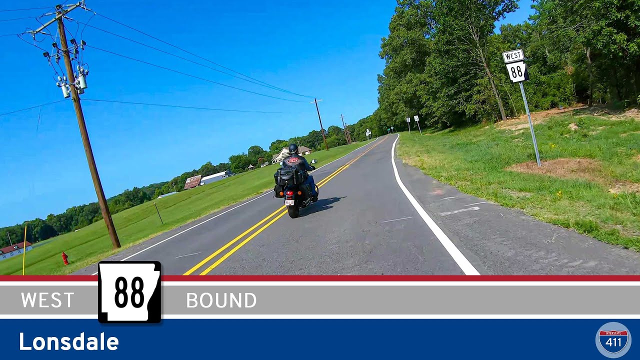 Arkansas Highway 88: Lonsdale  |  Drive America