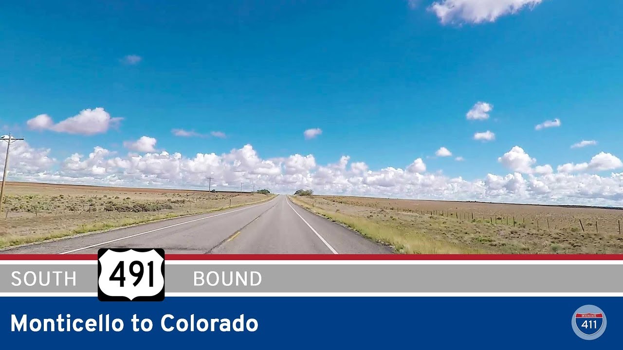 US Highway 491 - Monticello to Colorado - Utah |  Drive America's Highways 🚙
