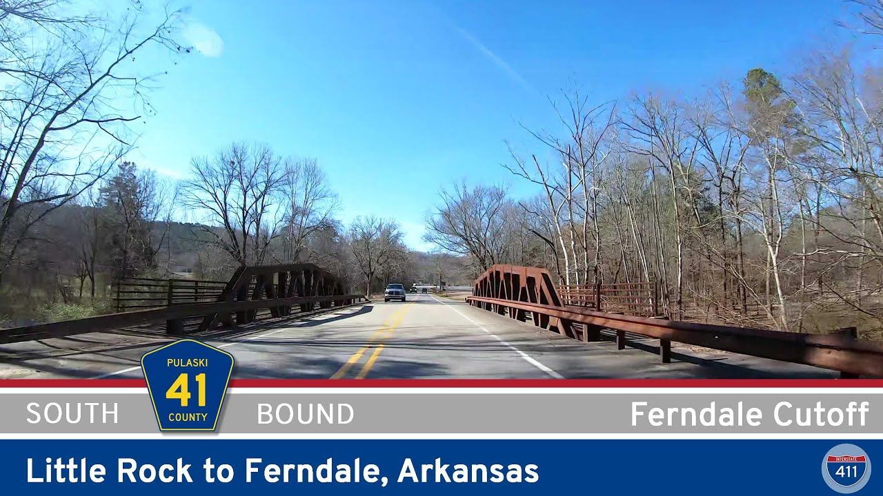 Pulaski County 41 - Ferndale Cutoff: Little Rock to Ferndale - AR |  Drive America