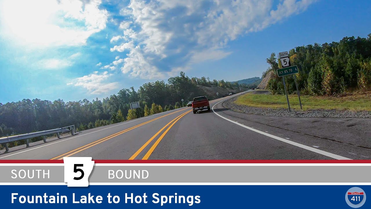 Arkansas Highway 5: Fountain Lake to Hot Springs - 2023 Hot Springs Bypass Extension