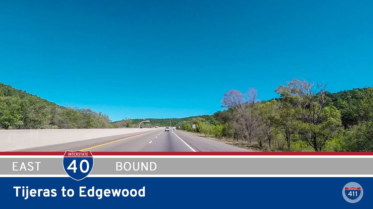 [Remastered] Interstate 40 - Tijeras to Edgewood - New Mexico |  Drive America