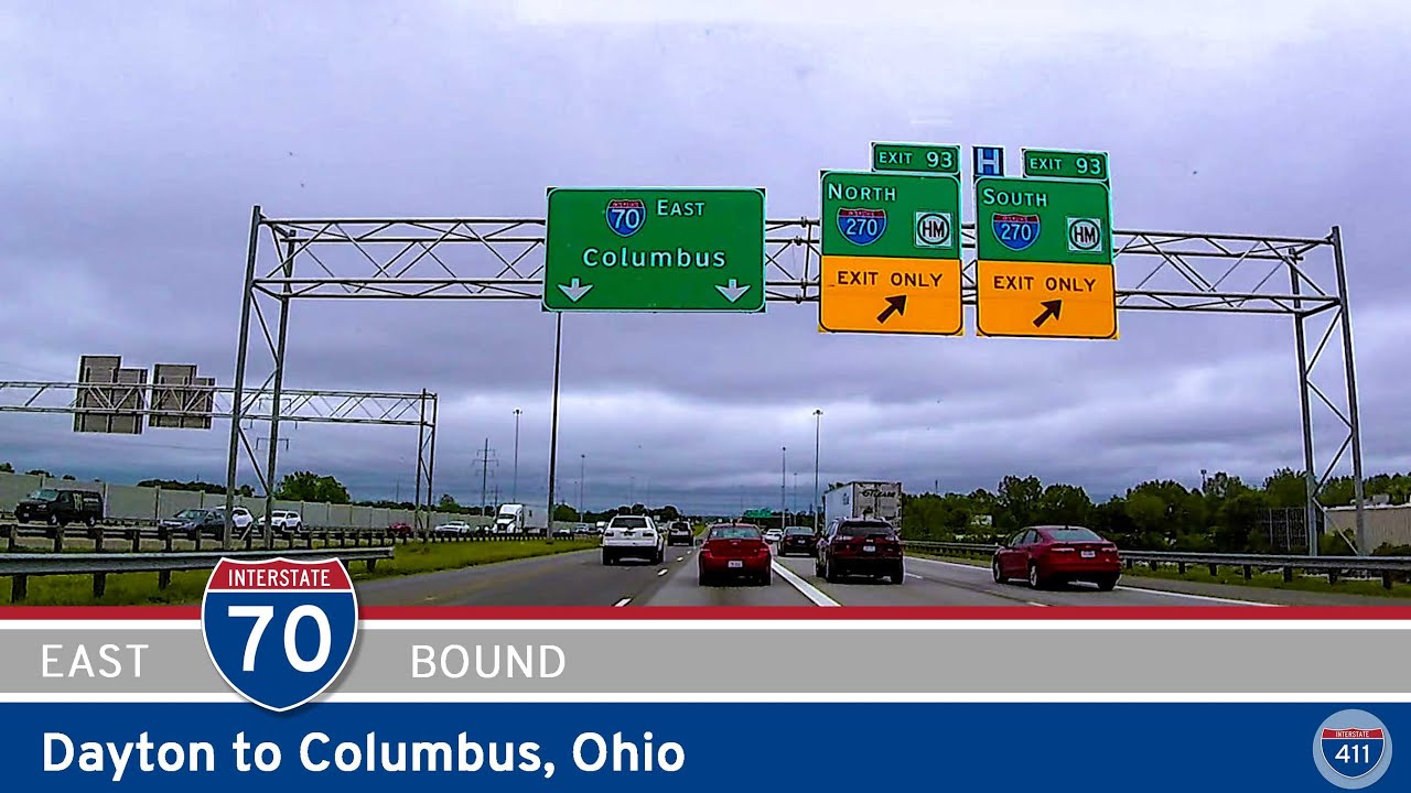 Interstate 70: Dayton to Columbus - Ohio |  Drive America