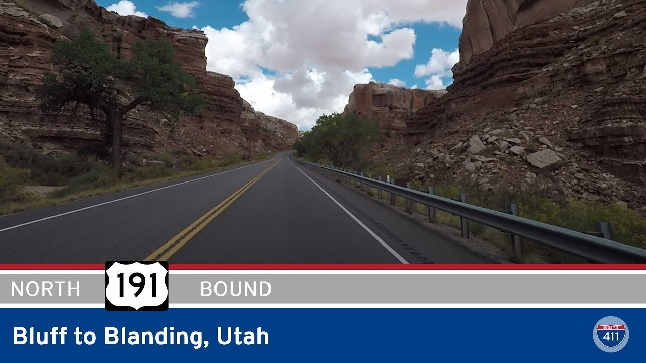US Highway 191 - Bluff to Blanding - Utah |  Drive America