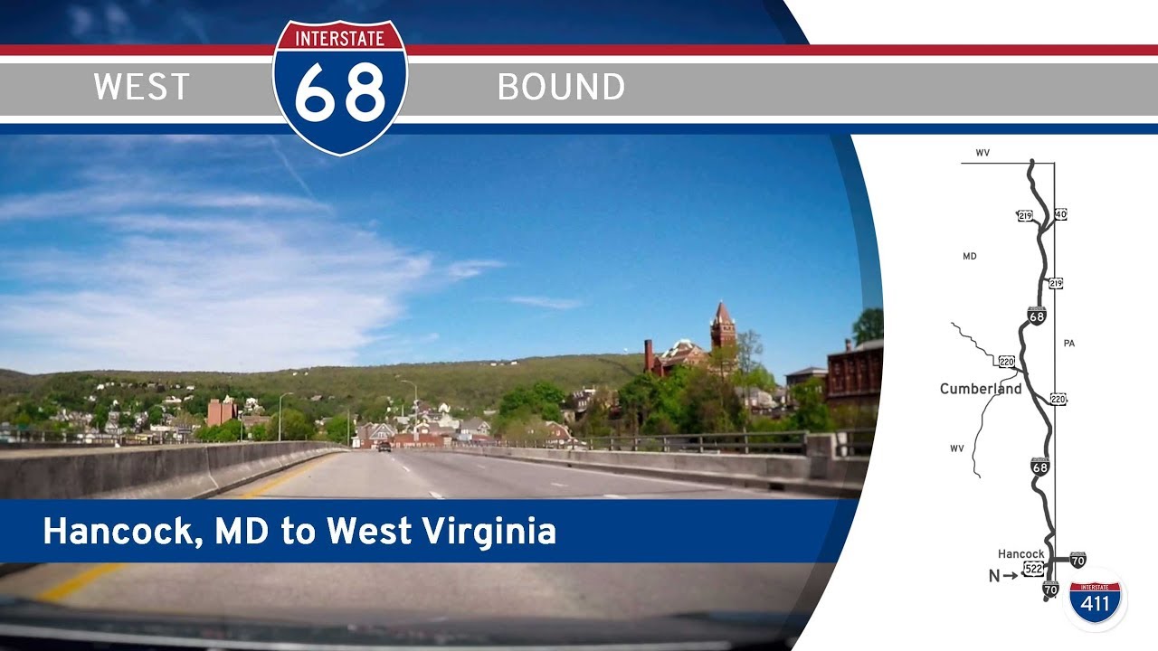 Interstate 68 - Hancock, Maryland to West Virginia |  Drive America