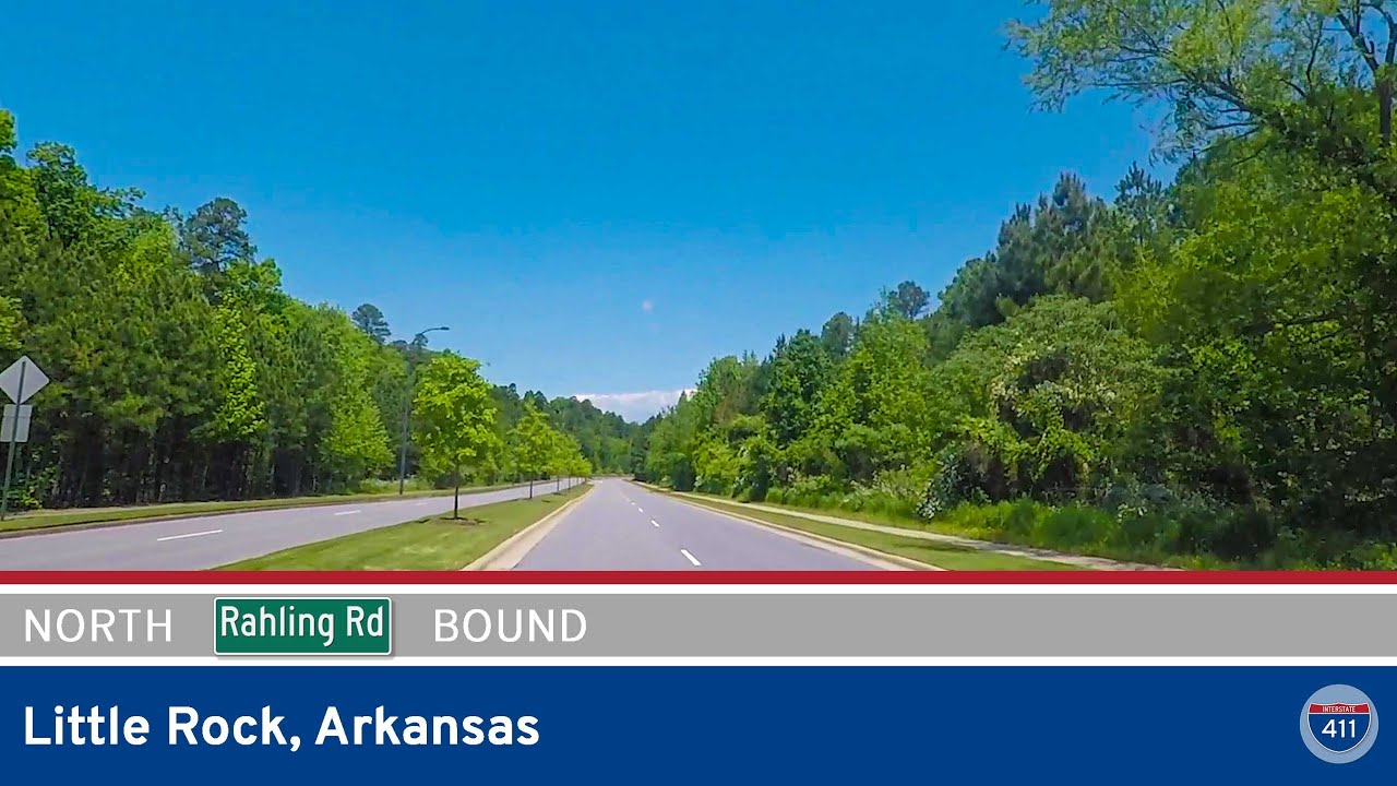 Rahling Road Northbound in Little Rock |  Drive America