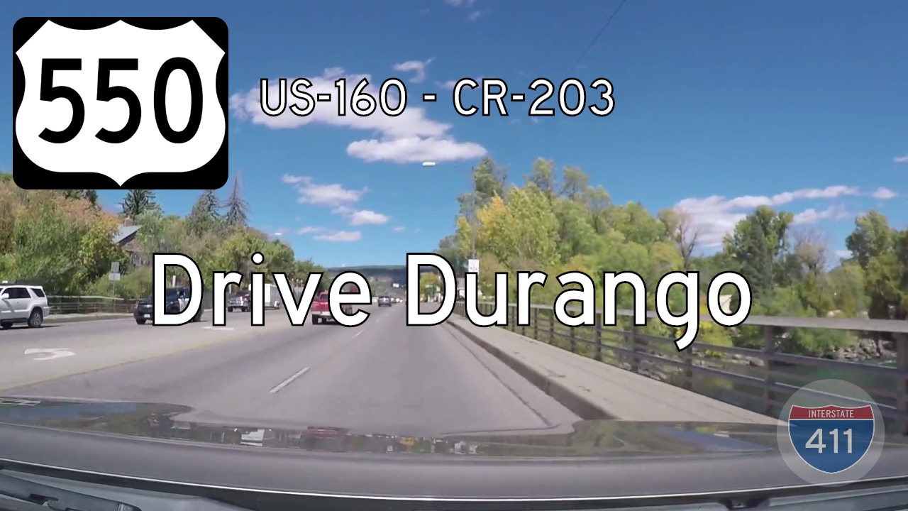 US Highway 550 - Durango - Colorado | Drive America's Highways 🚙