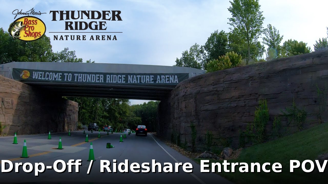 Thunder Ridge Nature Arena | Drop-Off & Rideshare Entrance POV (4K)