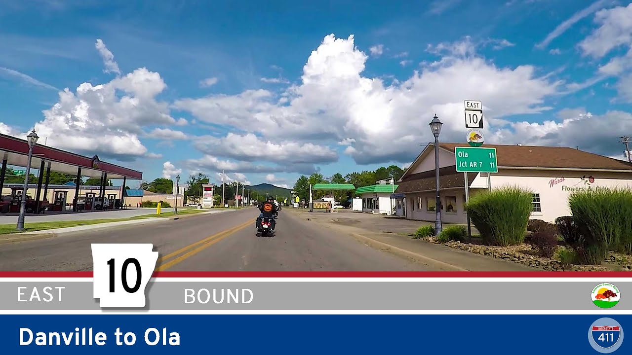 Arkansas Highway 10 - Danville to Ola |  Drive America
