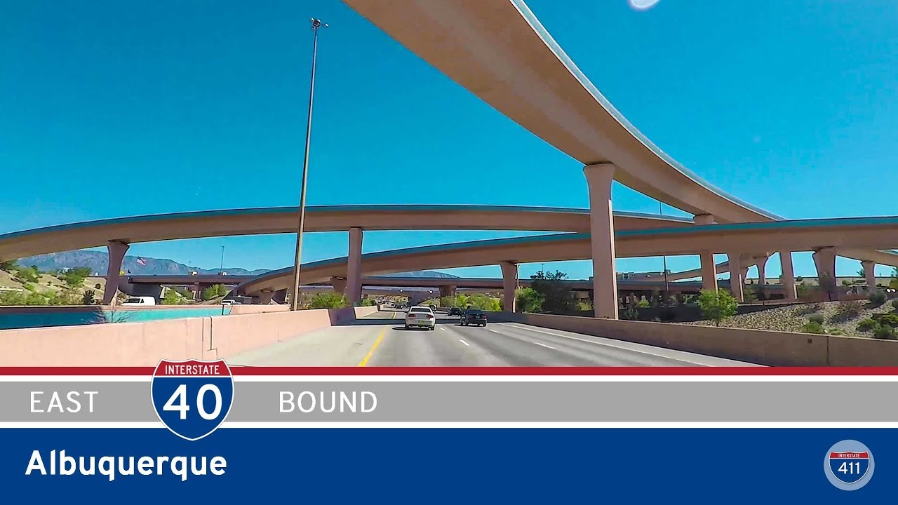 Interstate 40 - Albuquerque - New Mexico |  Drive America