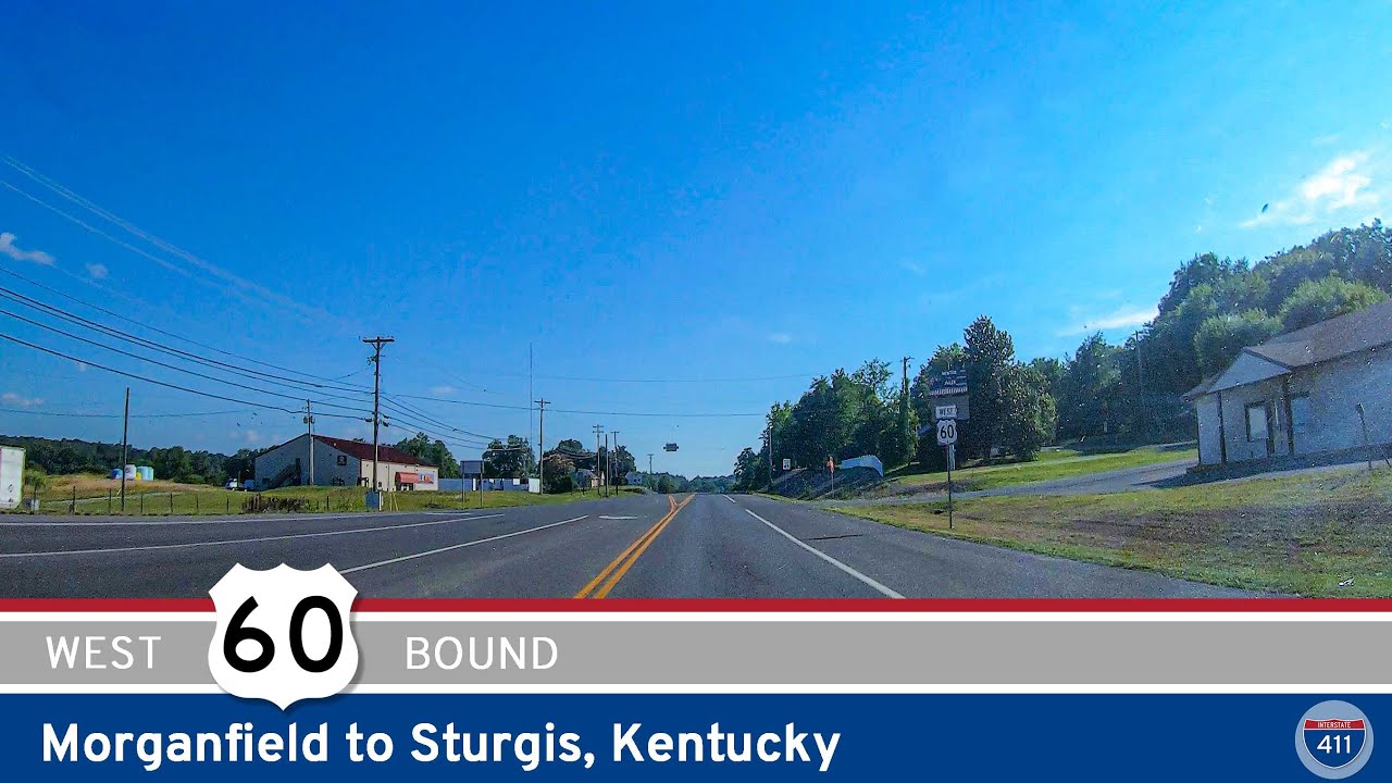 U.S. Route 60: Morganfield to Sturgis ~ Kentucky | Real Roads, Real Drives [Repost]