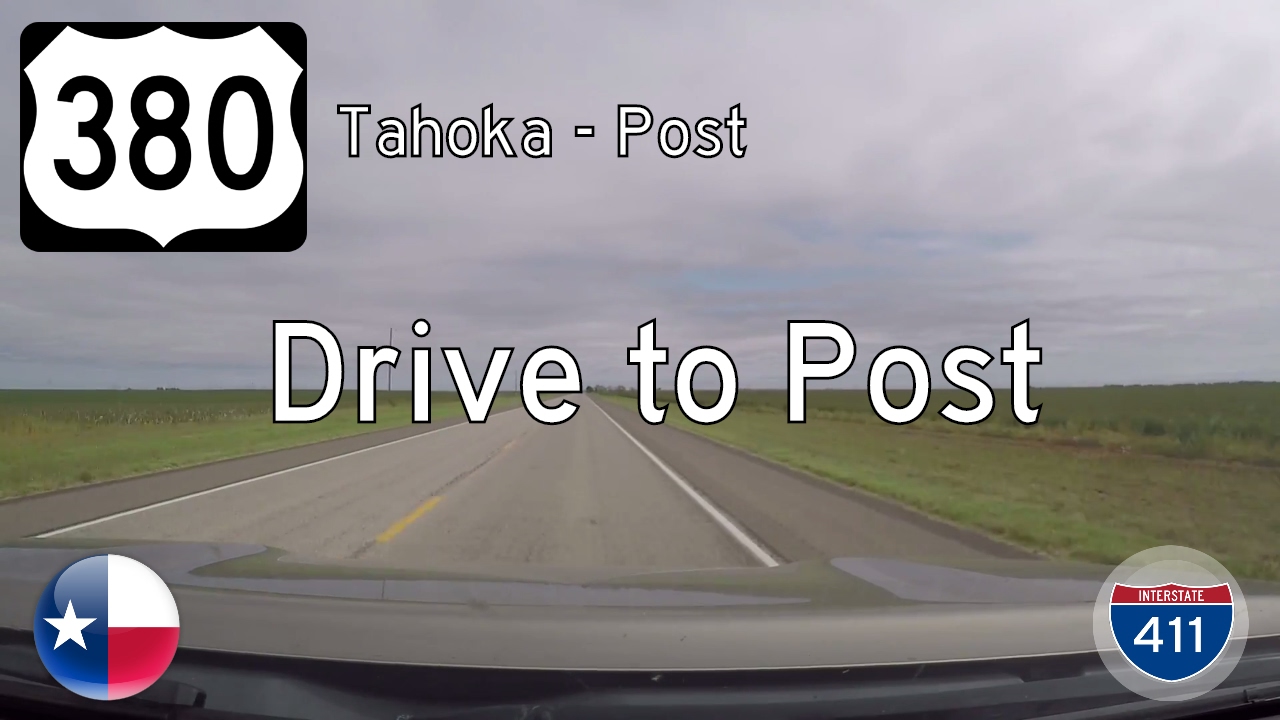 US Highway 380 - Tahoka - Post - Texas | Drive America