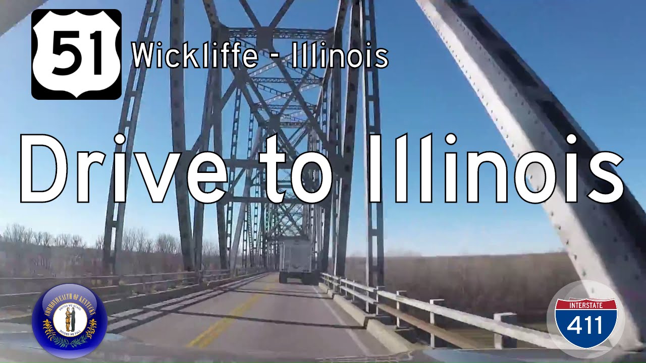 US Highway 51 - Wickliffe - Illinois State Line - Kentucky | Drive America