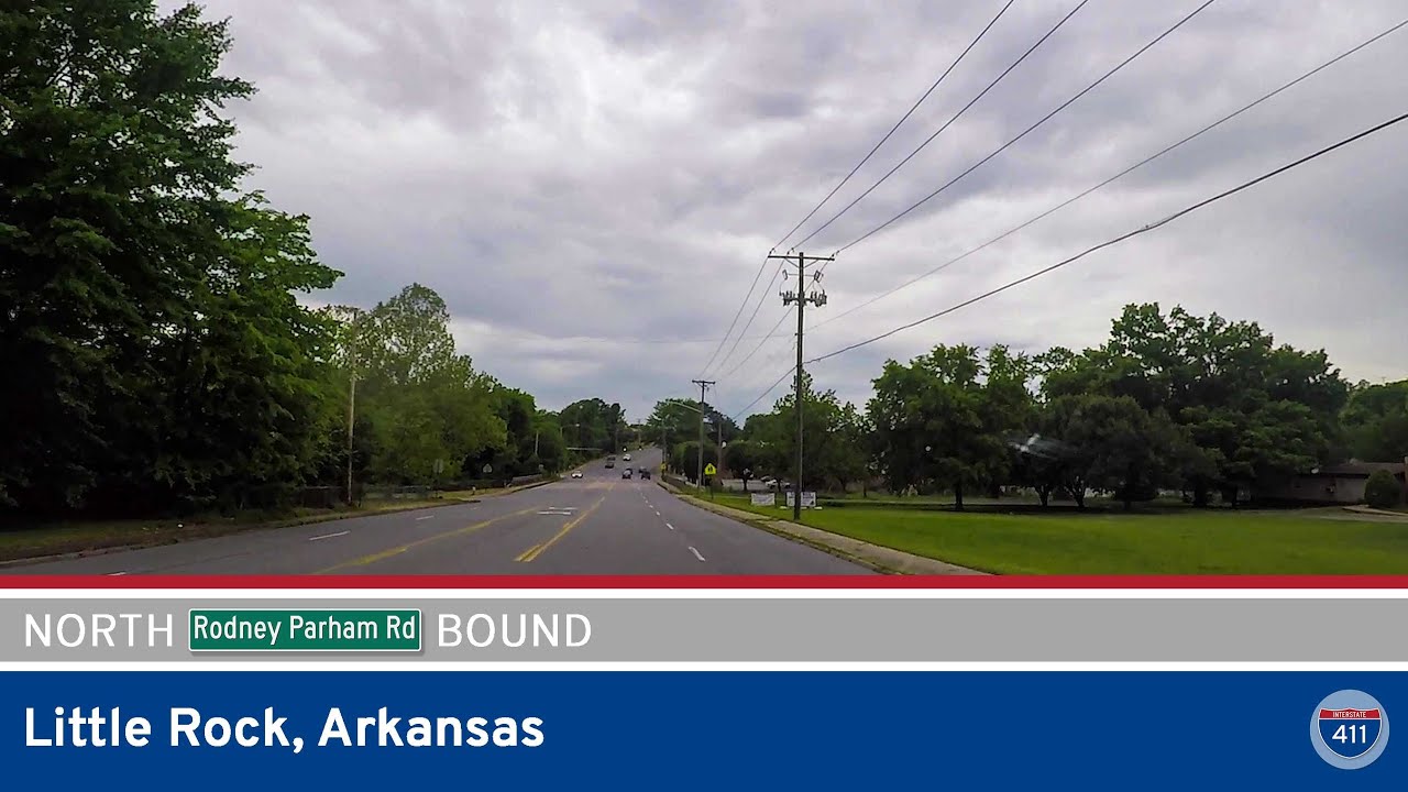 Rodney Parham Rd - Northbound - Little Rock Arkansas  |  Drive America