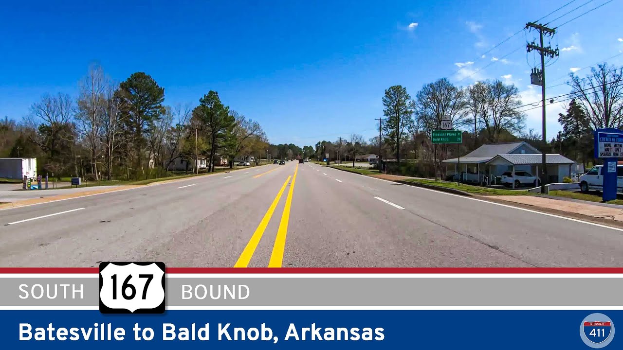 U.S. Route 167: Batesville to Bald Knob - Arkansas | Real Roads, Real Drives [Revisited/Repost]