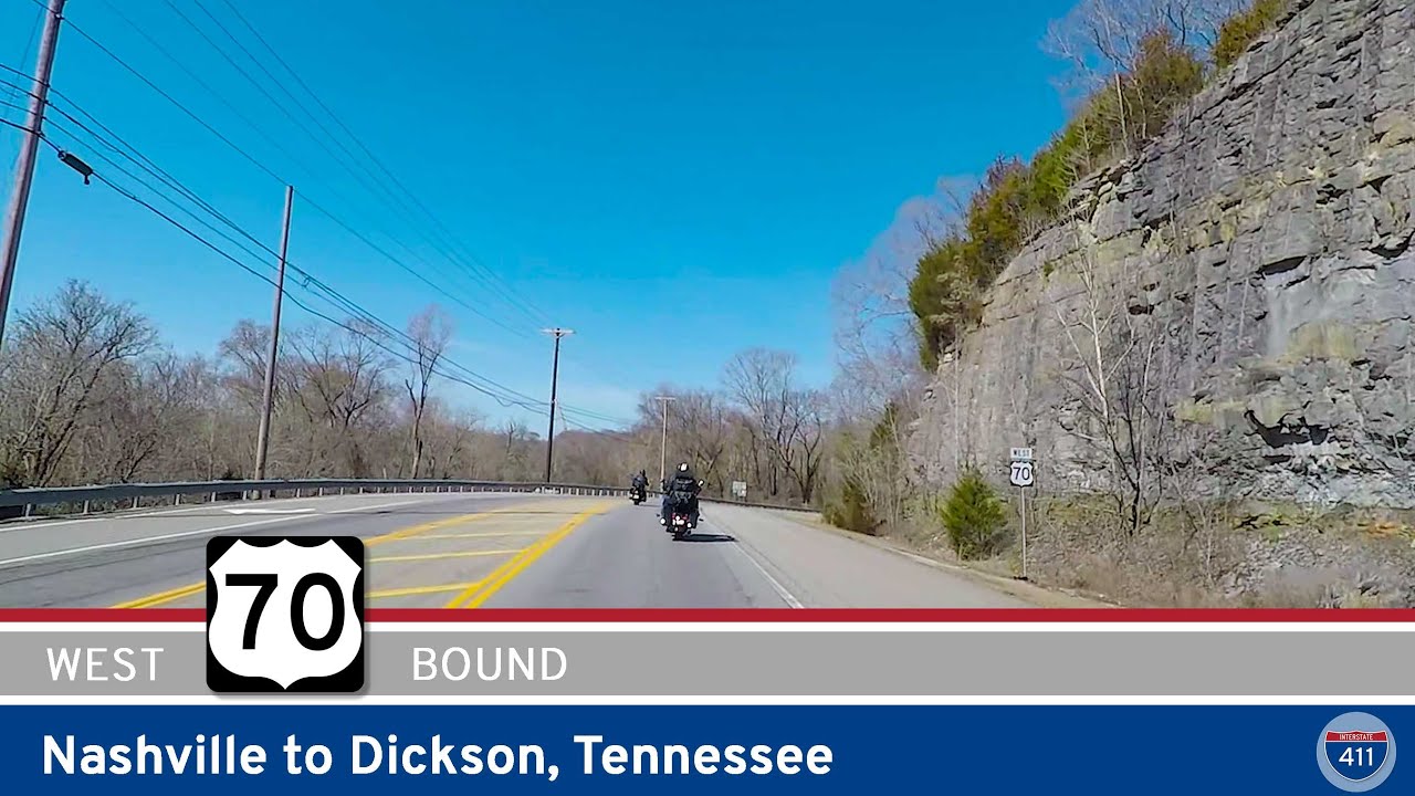 U.S. Highway 70: Nashville to Dickson - Tennessee |  Drive America's Highways 🚙
