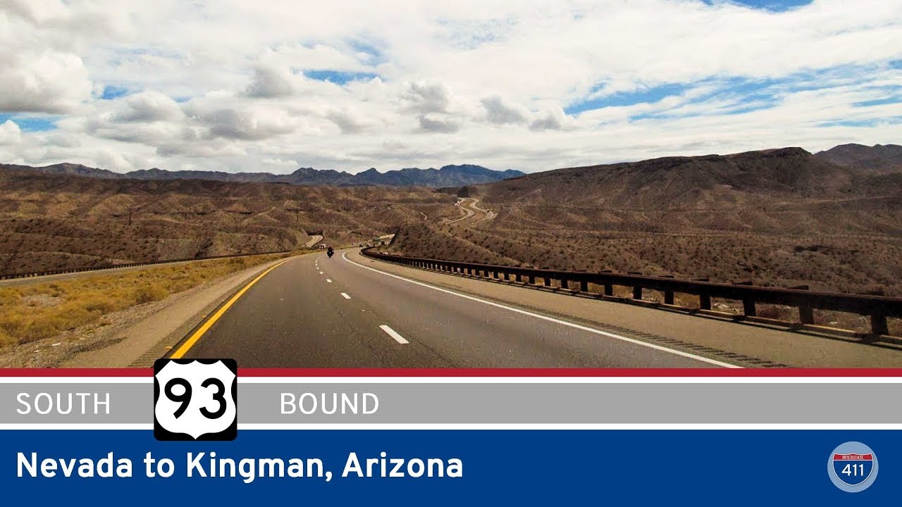 US Highway 93 - Nevada to Kingman - Arizona |  Drive America
