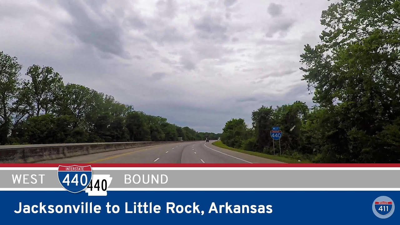 Interstate 440 - Jacksonville to Little Rock - Arkansas |  Drive America