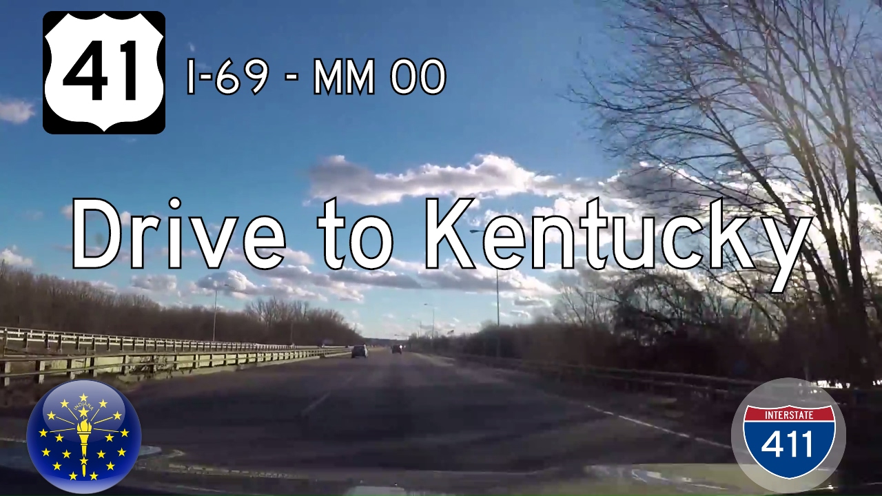 US Highway 41 - Interstate 69 - Kentucky State Line - Indiana | Drive America's Highways 🚙