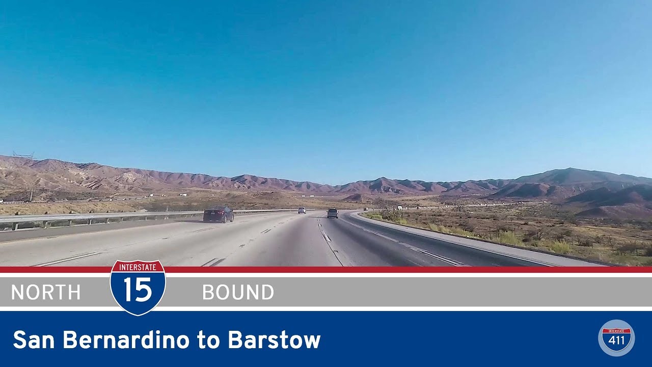 Interstate 15 - San Bernardino to Barstow - California |  Drive America