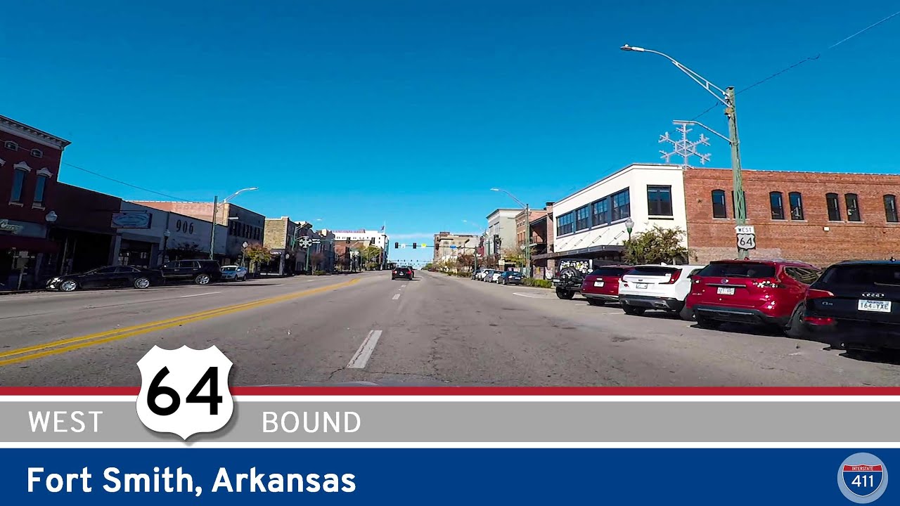U.S. Highway 64 - Van Buren to Fort Smith - Arkansas |  Drive America's Highways 🚙