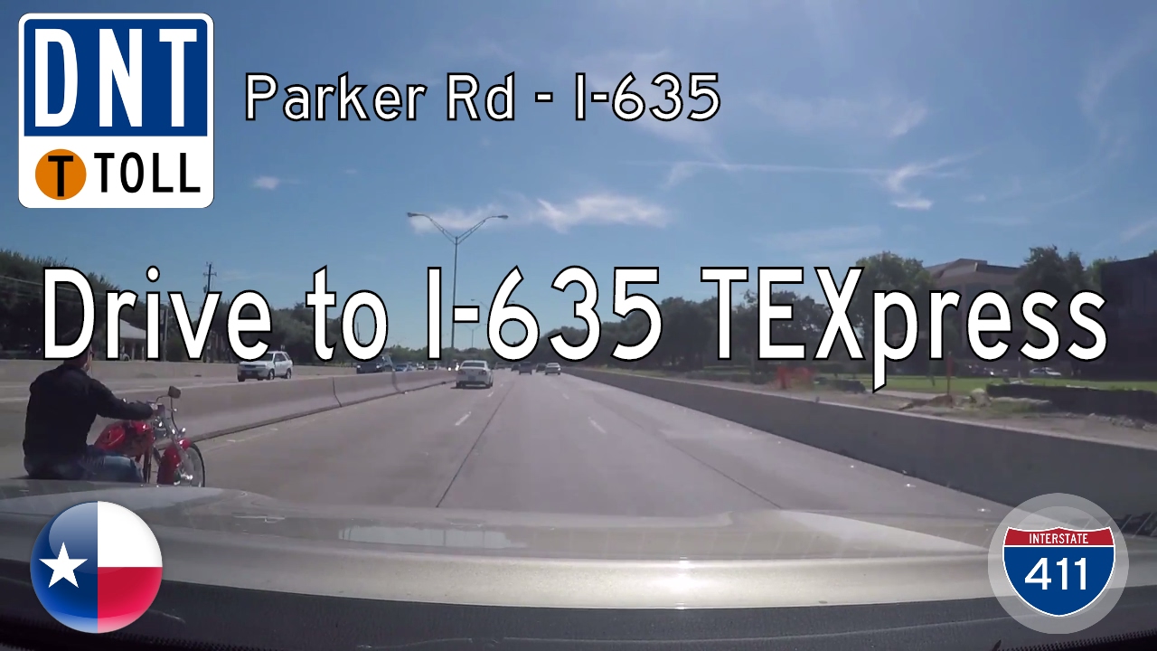 Dallas North Tollway - Parker Rd - Interstate 635 - Texas | Drive America's Highways 🚙