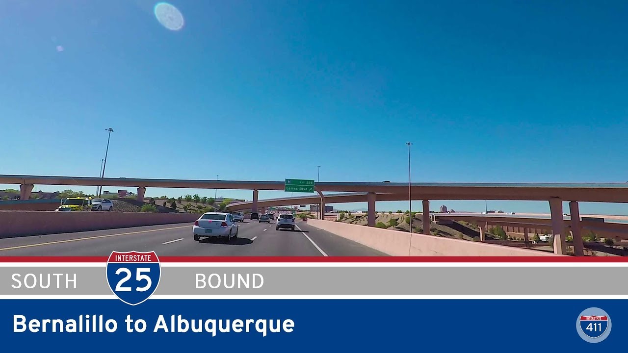 Interstate 25 - Bernalillo to Albuquerque - New Mexico |  Drive America