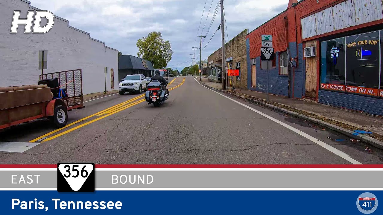Tennessee Route 356: Paris - Eastbound | Drive America's Highways 🚙