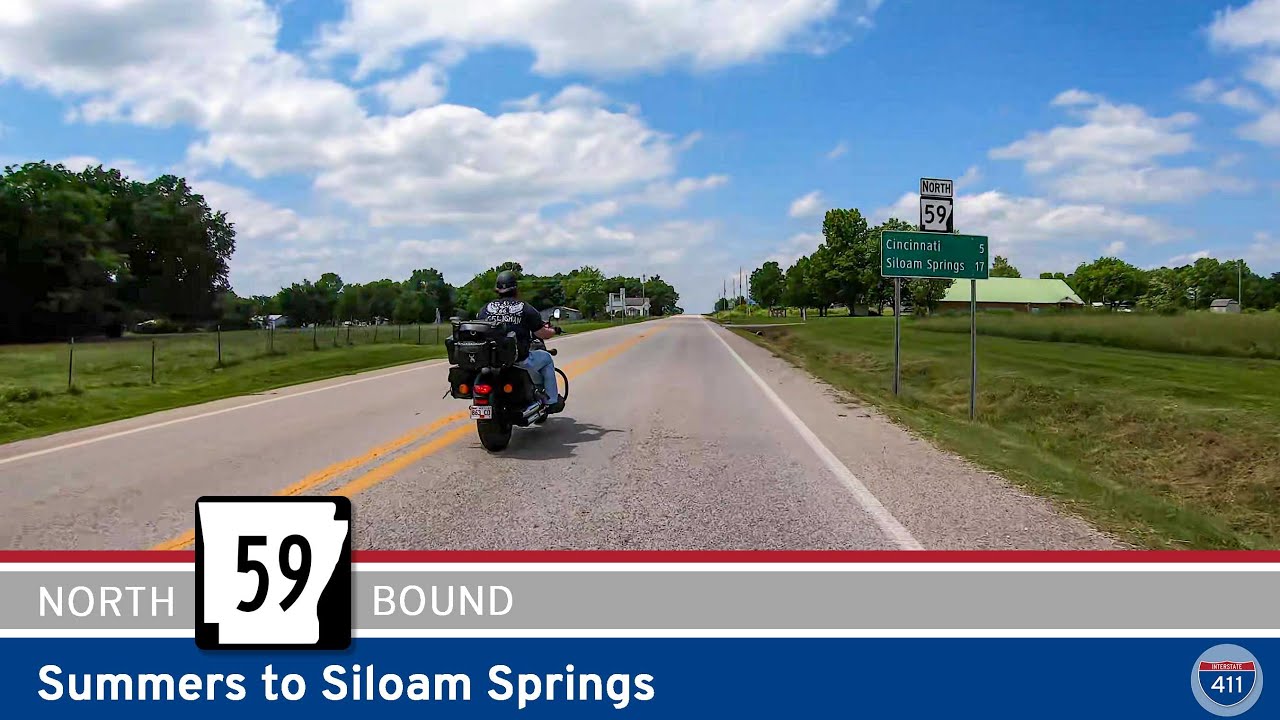 Arkansas Highway 59 - Summers to Siloam Springs  |  Drive America