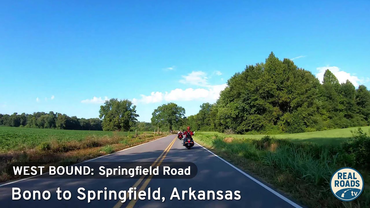 County Road 9: Springfield Road - Bono to Springfield - Arkansas | Real Roads, Real Drives