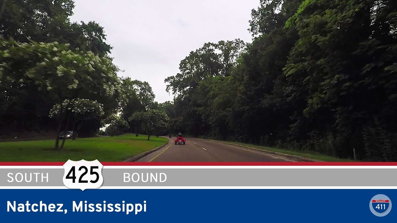 US Highway 425 - Natchez - Mississippi |  Drive America's Highways 🚙