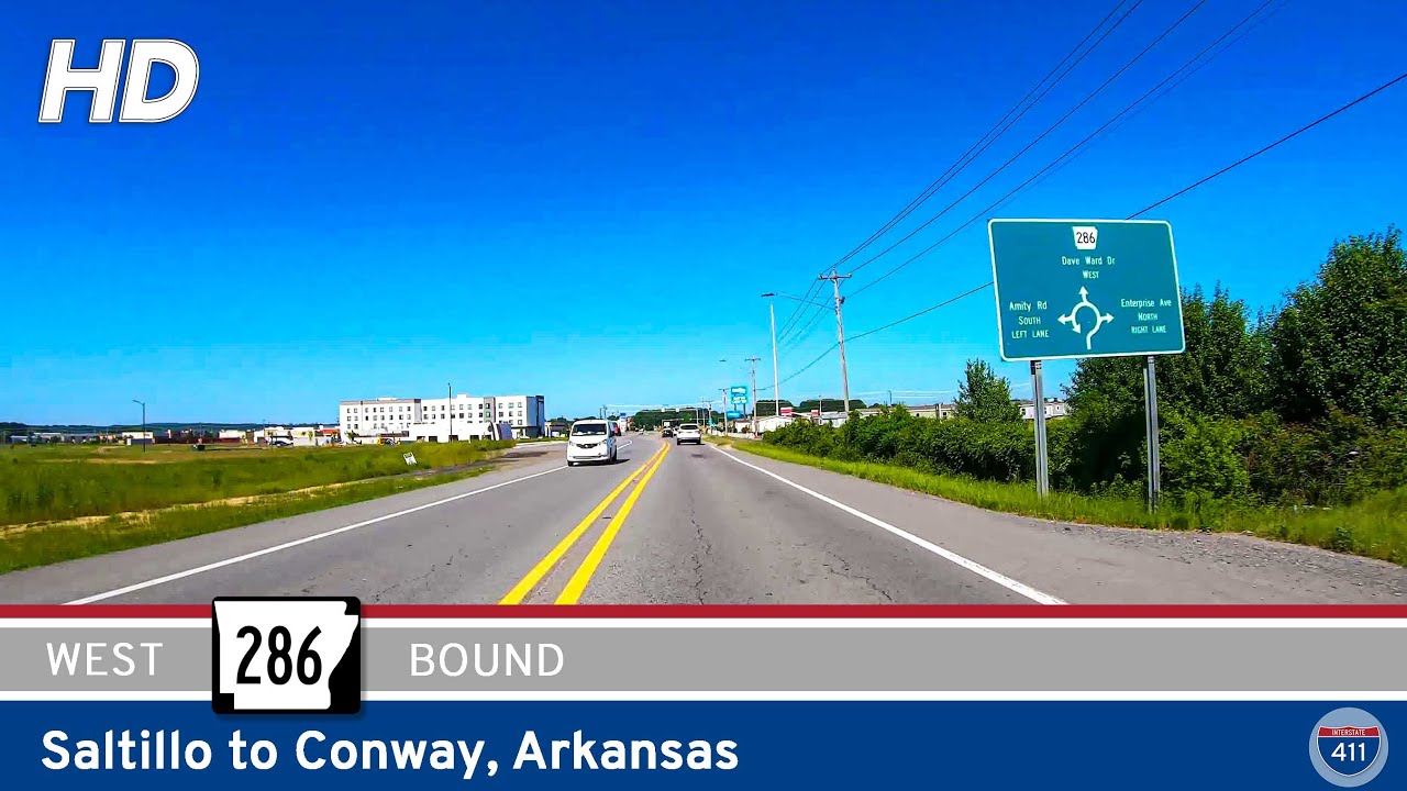 Arkansas Highway 286: Saltillo to Conway | Drive America