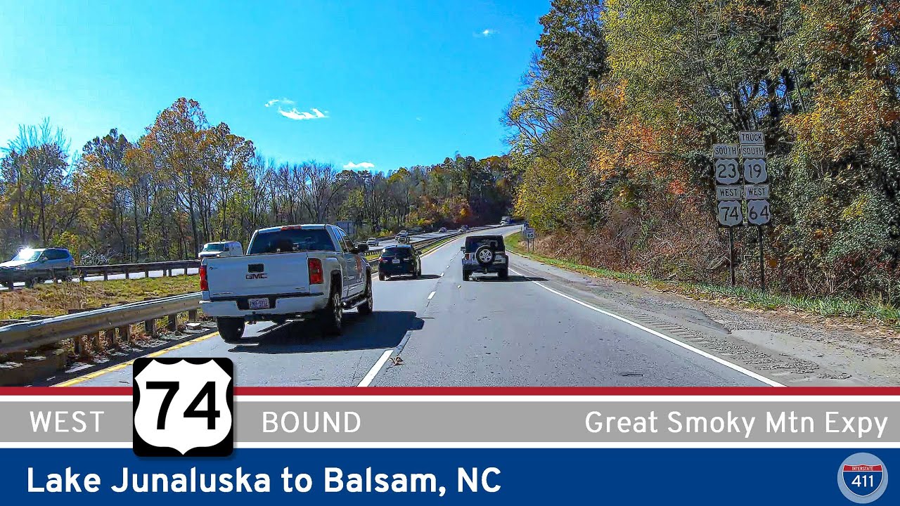 U.S. Route 74: Lake Junaluska to Balsam, North Carolina. |  Drive America's Highways 🚙
