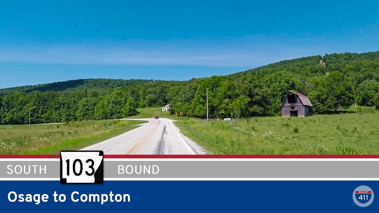 Arkansas Highway 103 - Osage to Compton  |  Drive America