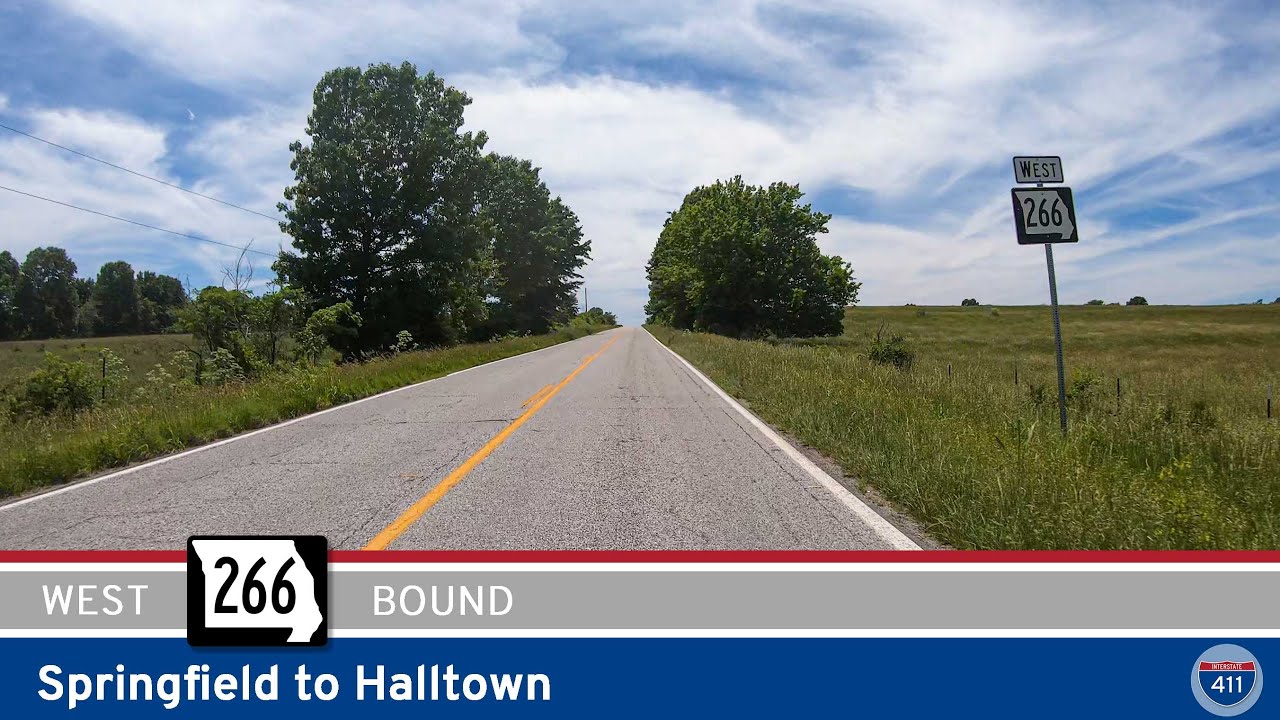 [Repost] Missouri Highway 266: Springfield to Halltown | Drive America
